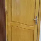 ابواب خشب عدد 2 للبيع