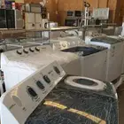 غسالات ملابس غسالة حوضين غساله توماتيك جديد عرض غسالة