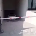 بوابة حاجز مواقف بوابة مرور سيارات بوابة مواقف سيارات