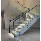 درابزينات سلم من الاستايل والزجاج