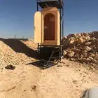 حمامات فيبر عادي وفرنجي سهل تنقل