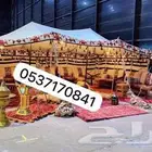 تاجير خيام بيوت شعر خيام اروببه كنب جلسات تراثيه