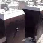 حواجز خرسانيه وقواعد اعمده ومناهل ومستلزمات حدائق
