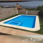 مسابح فايبر جاهزه مسبح العاب مائيه