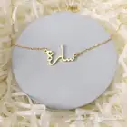 سلسل باالاسم مطلي ذهب