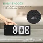 ساعة منبه رقمية لغرفة النوم ساعات الكترونية LED