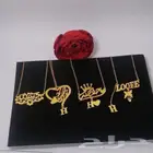 سلسل بالاسم مطلي بالذهب والفضه بلجوده والضمان