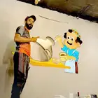 رسام مغاسل ومدارس ومطاعم وكافيهات