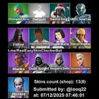 حساب فورت نايت