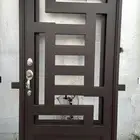 metal door
