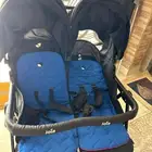 عربية اطفال نفرين مستخدمة بس نظيفة والبيع لاعلى سومة