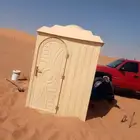 دورات مياه فيبر حمامات متنقلة