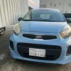 سياره كيا بيكانتو 2017 اللون ازرق فاتح ماشيه 29400