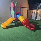 مراجيح كبيرة ومتوسطة وزحاليق مقاسات متعددة والعاب متنوعة