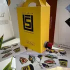 جاكات قهوة مطبعة بوكسات ملصقات