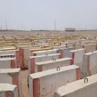 صبات خرسانية صبيات حجر نيوجرسي سفتي مستعمل بحاله جيده