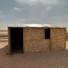 غرف خشب دكات حديد