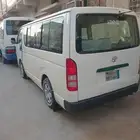 إيجار باص هايس14راكب مع سواق مشوار شركه مصنع فندق مطار