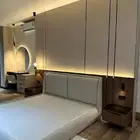 ديكور خلفية سرير غرفة نوم للتواصل