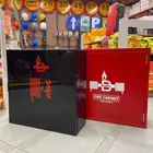 باب طوارئ مقاوم للحريق و صندوق حريق
