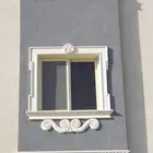 ديكورات اسمنتية نوافذ خارجية