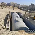 خزانات الفايبر جلاس المدفون تحت الارض
