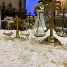 نحاس قديم دلل لوحة مباخر فازات