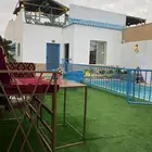 استراحات وقت الغروب للأسر والعوائل مطله علي البحر مباشرة