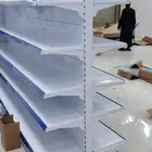 رفوف سوبر ماركت رفوف صيدليات جديد بسعر المستعمل
