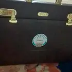 حقيبه جلد انتيك تحفه فخمه لوزاره التربيه والتعليم