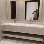 من المصنع للعميل مغاسل رخام تفصيل وتوريد (طبيعى  صناعى).