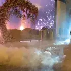 غيوم ارضيه وشرار امن