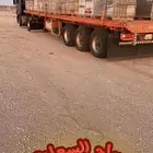 تريلا سطحة لنقل السراميك والاخشاب والاعلاف 0551145978