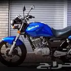 دباب سوزوكي اي ان 125 2019مستخدم الممشيه تقريبا 12 00