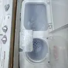 غساله دبليوبوكس حوضين 7كيلوه ابيض