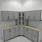 مطابخ المنيوم جديده جاهزه وجاهز معدل حسب الطلب