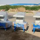 كسارات وجواريش بلاستيك