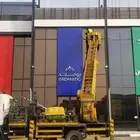 تنظيف الواجهات الزجاجية