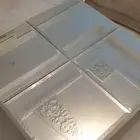 طاوله خشب مع مرايا ..