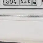 لوحة سيارة شبه مميزه