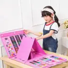 مجموعة للرسم 208 قطعة للبنات والاولاد
