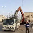 بوكلينات للهدم البيوت و المباني حفر ارضيات وبرك