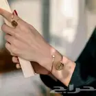 اسوارة مع خاتم بتصميم حسب الطلب
