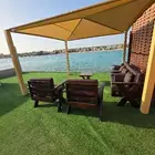 فلل فاخرة على البحر في درة العروس في الشاطئ الأزرق و السعادة