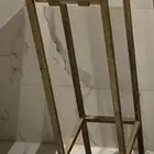 مبخرة من الرخام بقاعدة حديد بطول متر