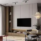 تصميم ديكورات داخليه خلفيات شاشه بلازما ومداخل مرايات