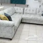 مفروشات الرياض  تفصيل جميع انواع الكنب والجلسات الارضي والست