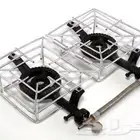 موقد غاز سفري اثنين عين قابل لطي