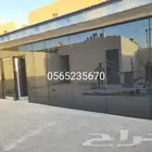 جميع اعمال المنيوم شبابيك ابوب استركشر