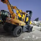 تأجير معدات رافعات شوكيه تلهندار بوم ترك كرينات مديل 2012